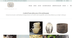 Desktop Screenshot of christianbruun.com